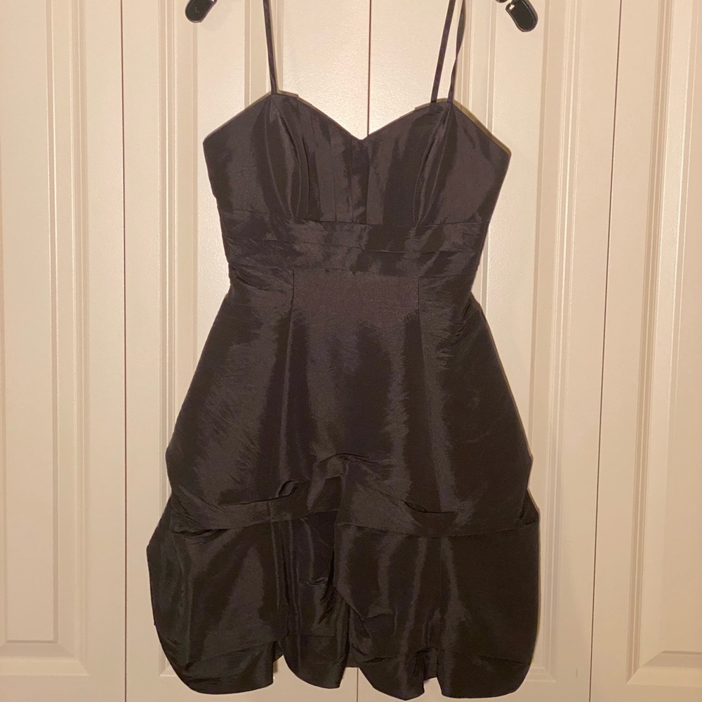 Black strapless dress size S